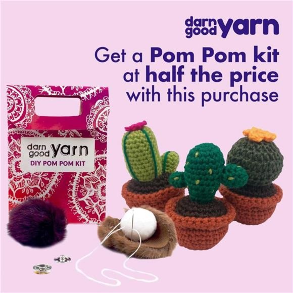 Crochet kit for Beginners to Intermediate | Cactus DIY Crochet Amigurumi - Picture 3 of 7